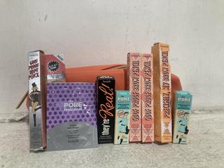 Lot 510  
            Chesterfield SR46 - Parcel Delivery Only 

                
8 X ASSORTED BENEFIT BEAUTY PRODUCTS TO INCLUDE BENEFIT BEYOND MASCARA IN JET BLA...