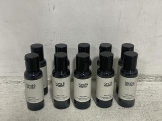 Lot 529  
            Chesterfield SR46 - Parcel Delivery Only 

                
10 X LAND & BODY WASH 50ML (LOCATION: D1)