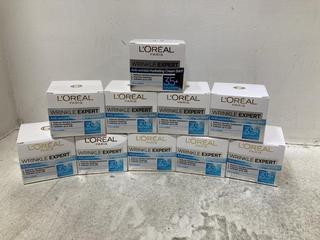 Lot 627  
            Chesterfield SR46 - Parcel Delivery Only 
                
10 X L'OREAL WRINKLE EXPERT 35+ COLLAGEN HYDRATING DAY CREAM 50ML (LOCATION: D2)