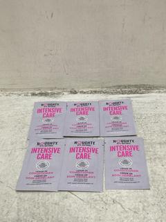 Lot 817  
            Chesterfield SR46 - Parcel Delivery Only 

                
50 X NOUGHTY INTENSIVE CARE LEAVE-IN CONDITIONER 5ML (LOCATION: D4)