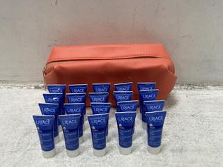 Lot 839  
            Chesterfield SR46 - Parcel Delivery Only 

                
20 X URIAGE SOOTHING + PROTECTING CREAM 5ML - MAKEUP BAG INCLUDED (LOCATION: D4)
