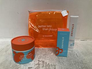 Lot 903  
            Chesterfield SR46 - Parcel Delivery Only 

                
STRAAND BETTER LATE THAN FRIZZY GIFT SET - THE CROW COMPANION CLEANSING PRE-WASH ...