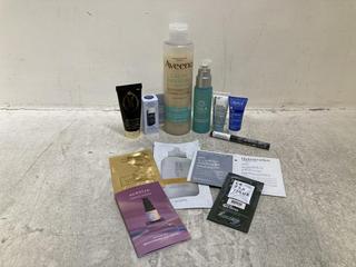 Lot 932  
            Chesterfield SR46 - Parcel Delivery Only 

                
12 X ASSORTED BEAUTY PRODUCTS TO INCLUDE AVEENO CALM + RESTORE SOOTHING OAT TONIN...