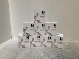 Lot 942  
            Chesterfield SR46 - Parcel Delivery Only 

                
8 X HOLISTIC LONDON AFRICAN PINK PEPPER + PEONY SCENTED SOY CANDLE - TOTAL LOT OR...