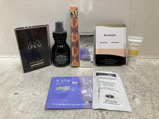 Lot 982  
            Chesterfield SR46 - Parcel Delivery Only 
                
8 X ASSORTED BEAUTY PRODUCTS TO INCLUDE BENEFIT PRECISELY, MY BROW BROW PENCIL IN...