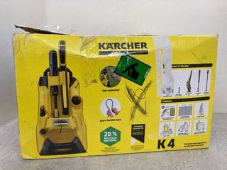 Lot 1002  
            Marchington SR12 - Parcel Delivery Only 

                
KARCHER K4 POWER CONTROL FLEX HIGH PRESSURE WASHER: LOCATION - E15