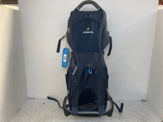 Lot 1026  
            Marchington SR12 - Parcel Delivery Only 

                
LITTLELIFE ADVENTURER S3 CHILD CARRIER IN NAVY - 6-36 MONTHS: LOCATION - E13