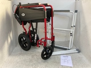 Lot 1030  
            Marchington SR12 - Parcel Delivery Only 

                
AIDAPT HEIGHT ADJUSTABLE TOILET FRAME TO INCLUDE DAYS LITE WHEELCHAIR: LOCATION -...