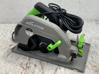 Lot 1059  
            Marchington SR12 - Parcel Delivery Only 

                
EVOLUTION TCT MULTI-MATERIAL CUTTING CIRCULAR SAW - MODEL: F185 (18+ ID REQUIRED)...