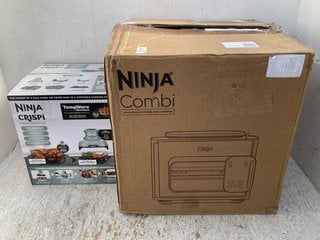 Lot 1060  
            Marchington SR12 - Parcel Delivery Only 

                
NINJA COMBI ALL-IN-ONE MULTI-COOKER, OVEN & AIR FRYER TO INCLUDE NINJA CRISPI POR...