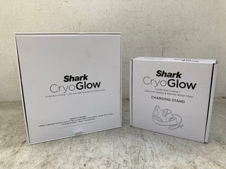 Lot 1065  
            Marchington SR12 - Parcel Delivery Only 

                
SHARK CRYO GLOW UNDER-EYE COOLING + LED ANTI-AGEING & BLEMISH REPAIR MASK TO INCL...