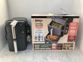 Lot 1069  
            Marchington SR12 - Parcel Delivery Only 

                
2 X NINJA DOUBLE STACK XL 2 DRAWER AIR FRYER WITH 9.5 LITRE CAPACITY: LOCATION - E10