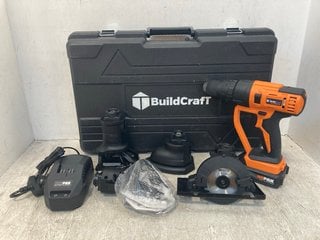 Lot 1083  
            Marchington SR12 - Parcel Delivery Only 

                
BUILDCRAFT 18V 5-IN-1 CORDLESS DRILL MULTI-TOOL: LOCATION - E9