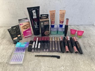 Lot 1114  
            Marchington SR12 - Parcel Delivery Only 

                
QTY OF ASSORTED BEAUTY ITEMS TO INCLUDE MAYBELLINE NEW YORK TATTOO BROW WATERPROO...