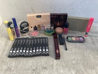 Lot 1115  
            Marchington SR12 - Parcel Delivery Only 

                
QTY OF ASSORTED BEAUTY ITEMS TO INCLUDE CHARLOTTE TILBURY AIR BRUSH BRONZER IN 4 ...