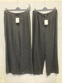 Lot 1197  
            Marchington SR12 - Parcel Delivery Only 

                
2 X NOBODY'S CHILD PARKER TROUSERS IN BLACK - UK SIZE: 16: LOCATION - E5