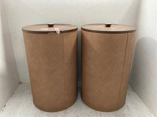 Lot 119  
            Marchington SR12 - Parcel Delivery Only 

                
2 X NEXT UPHOLSTERED LAUNDRY HAMPERS: LOCATION - J11