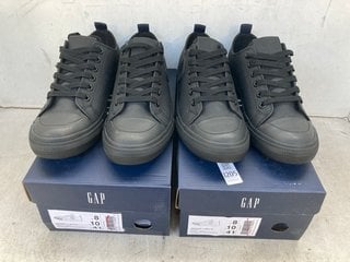 Lot 1205  
            Marchington SR12 - Parcel Delivery Only 

                
2 X WOMENS GAP HOUSTON II MPU TRAINERS IN BLACK - UK SIZE: 8: LOCATION - E5