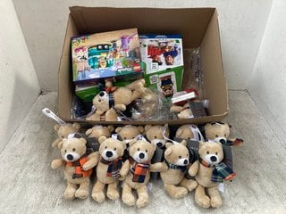 Lot 1323  
            Marchington SR12 - Parcel Delivery Only 

                
QTY OF JOHN LEWIS & PARTNERS MINI LEWIS BEARS TO INCLUDE LEGO FRIENDS AND LEGO MA...