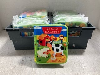 Lot 138  
            Marchington SR12 - Parcel Delivery Only 
                
QTY OF MY FIRST FARM SENSORY BOOKS: LOCATION - J14
