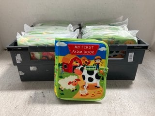 Lot 139  
            Marchington SR12 - Parcel Delivery Only 
                
QTY OF MY FIRST FARM SENSORY BOOKS: LOCATION - J14