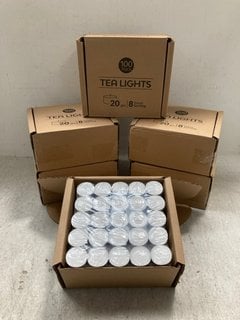 Lot 145  
            Marchington SR12 - Parcel Delivery Only 
                
6 X BOXES OF 100 PACK TEA LIGHTS: LOCATION - J14