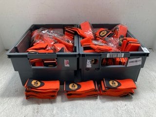 Lot 148  
            Marchington SR12 - Parcel Delivery Only 
                
QTY OF ALL MOUNTAIN STYLE HOOK & LOOP STRAPS IN ORANGE (BIKE FRAME STRAP): LOCATI...