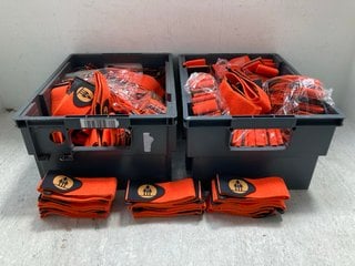 Lot 149  
            Marchington SR12 - Parcel Delivery Only 
                
QTY OF ALL MOUNTAIN STYLE HOOK & LOOP STRAPS IN ORANGE (BIKE FRAME STRAP): LOCATI...