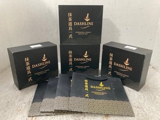 Lot 302  
            Marchington SR12 - Parcel Delivery Only 

                
4 X DASHLINE CEREMONIAL GRADE MATCHA SETS: LOCATION - J22