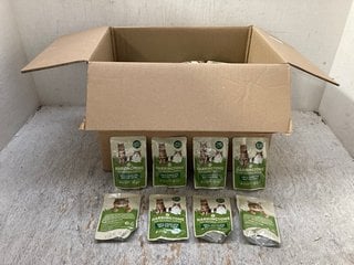 Lot 307  
            Marchington SR12 - Parcel Delivery Only 

                
QTY OF ASSORTED PET FOOD ITEMS TO INCLUDE HARRINGTONS COMPLETE WET CAT FOOD WITH ...