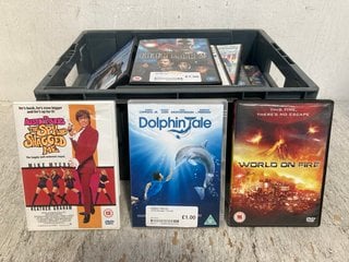 Lot 321  
            Marchington SR12 - Parcel Delivery Only 

                
QTY OF ASSORTED DVD'S TO INCLUDE MEAN GIRLS SPECIAL COLLECTORS EDITION (18+ ID RE...