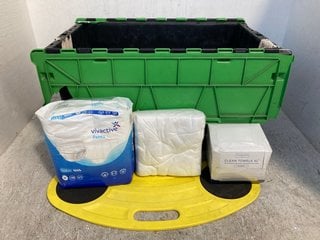 Lot 327  
            Marchington SR12 - Parcel Delivery Only 

                
QTY OF ASSORTED HEALTHCARE ITEMS TO INCLUDE QTY OF ENTERAL FEEDING SYRINGES: LOCA...
