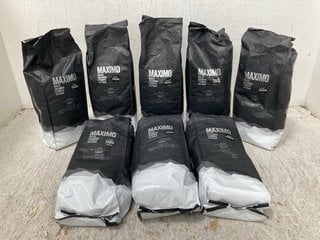 Lot 341  
            Marchington SR12 - Parcel Delivery Only 

                
QTY OF 1KG BAGS OF MAXIMO BRAZIL COLUMBIA COFFEE BEANS-BBE 08/26: LOCATION - I15