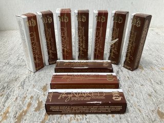 Lot 348  
            Marchington SR12 - Parcel Delivery Only 

                
QTY OF STAY NAKED WEIGHTLESS LIQUID FOUNDATIONS IN VARIOUS SHADES TO INCLUDE DEEP...