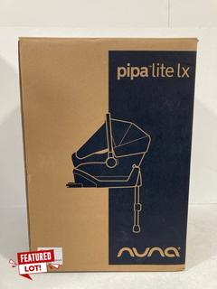 Lot 44  
            Marchington SR12 - Parcel Delivery Only 

                
NUVA PIPA LITE LX CAR SEAT IN CAVIAR - ORIGINAL RRP: £200.00: LOCATION - BOOTH