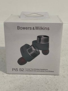 Lot 50  
            Marchington SR12 - Parcel Delivery Only 

                
BOWERS & WILKINS PI5 S2 IN-EAR TRUE WIRELESS HEADPHONE IN STORM GREY - ORIGINAL R...