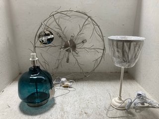 Lot 52  
            Marchington SR12 - Parcel Delivery Only 
                
QTY OF ASSORTED NEXT HOME DECOR ITEMS TO INCLUDE CEILING LIGHT PENDANT IN BRUSHED...