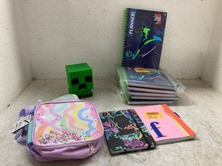 Lot 65  
            Marchington SR12 - Parcel Delivery Only 
                
QTY OF ASSORTED STATIONARY ITEMS TO INCLUDE FIXTURES PLANNER: LOCATION - J5