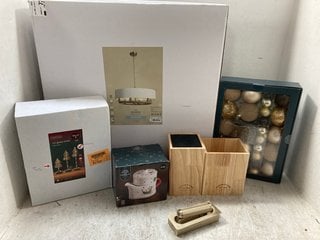 Lot 69  
            Marchington SR12 - Parcel Delivery Only 
                
QTY OF ASSORTED NEXT HOME DECOR ITEMS TO INCLUDE SANTA STACKING GRAVY BOAT AND CO...