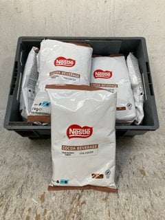 Lot 880  
            Marchington SR12 - Parcel Delivery Only 

                
QTY OF NESTLE COCOA BEVERAGE POWDER 11% COCOA 1KG - BB: 09/26: LOCATION - H10