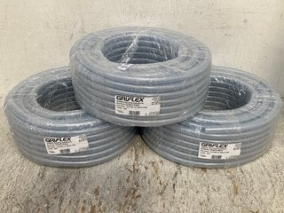 Lot 904  
            Marchington SR12 - Parcel Delivery Only 

                
3 X GRIFLEX HOSE PIPES: LOCATION - H11