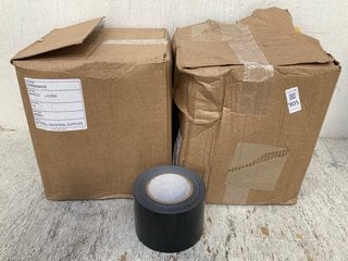 Lot 905  
            Marchington SR12 - Parcel Delivery Only 

                
2 X BOXES OF BLACK CLOTH TAPE: LOCATION - H11