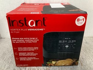 Lot 912  
            Marchington SR12 - Parcel Delivery Only 

                
INSTANT VORTEX PLUS VERSAZONE AIR FRYER: LOCATION - H12