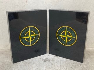 Lot 927  
            Marchington SR12 - Parcel Delivery Only 

                
2 X STONE ISLAND STORIA HARDCOVER BOOK: LOCATION - H13