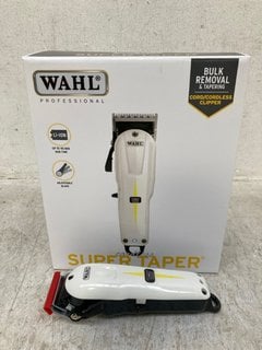 Lot 929  
            Marchington SR12 - Parcel Delivery Only 

                
WAHL PROFESSIONAL CORD/CORDLESS CLIPPER: LOCATION - H13