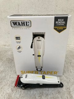 Lot 933  
            Marchington SR12 - Parcel Delivery Only 

                
WAHL PROFESSIONAL CORD/CORDLESS CLIPPER: LOCATION - H13