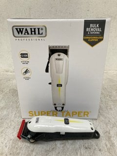 Lot 934  
            Marchington SR12 - Parcel Delivery Only 

                
WAHL PROFESSIONAL CORD/CORDLESS CLIPPER: LOCATION - H13