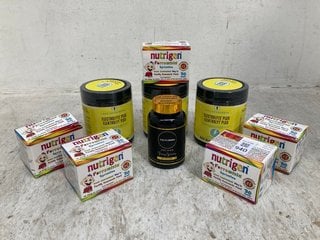 Lot 940  
            Marchington SR12 - Parcel Delivery Only 

                
QTY OF ASSORTED HEALTH SUPPLEMENTS TO INCLUDE KEY NUTRIENTS ELECTROLYTE: PLUS - B...