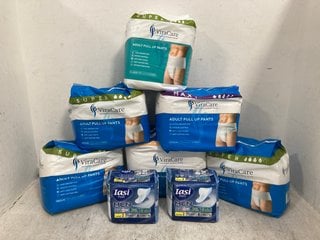 Lot 945  
            Marchington SR12 - Parcel Delivery Only 

                
QTY OF ASSORTED HEALTHCARE ITEMS TO INCLUDE VIRACARE ADULT PULL UP PANTS: LOCATIO...