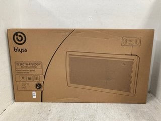 Lot 948  
            Marchington SR12 - Parcel Delivery Only 

                
BLYSS 2000W ELECTRIC RADIANT PANEL RADIATOR WHITE - MODEL: 6820BTU: LOCATION - H13